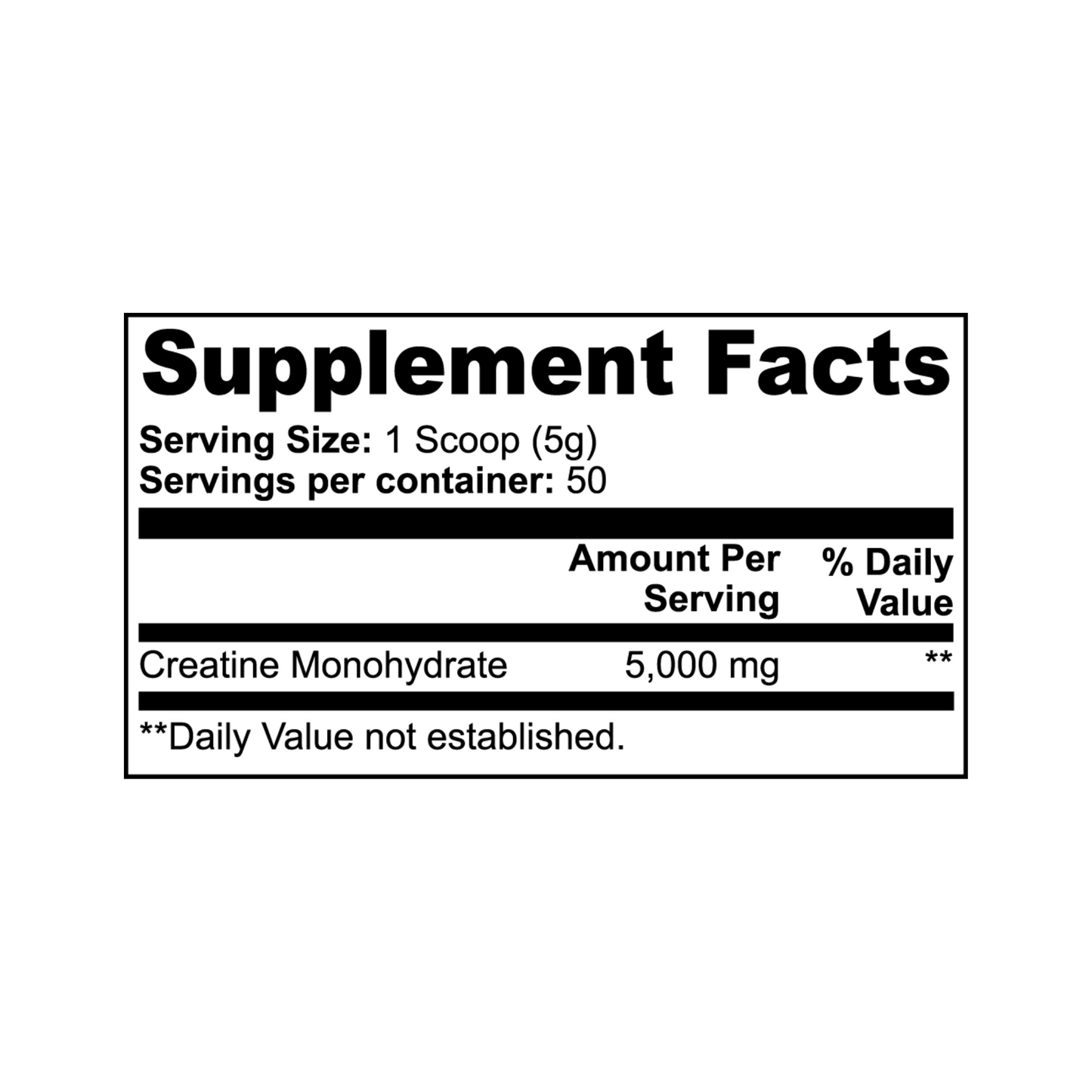 CREATINE MONOHYDRATE